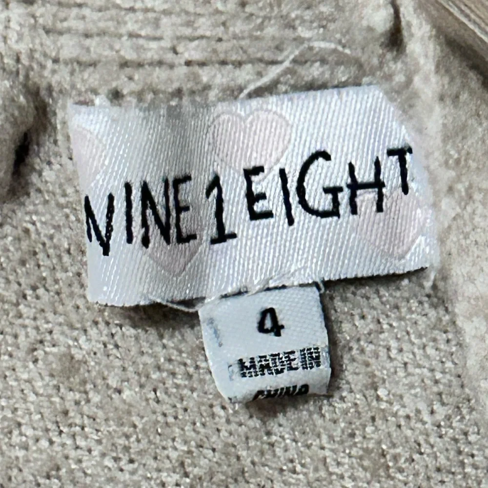 Nine 1 Eight | Tan Mabel Lace-Up Detail Caridgan
